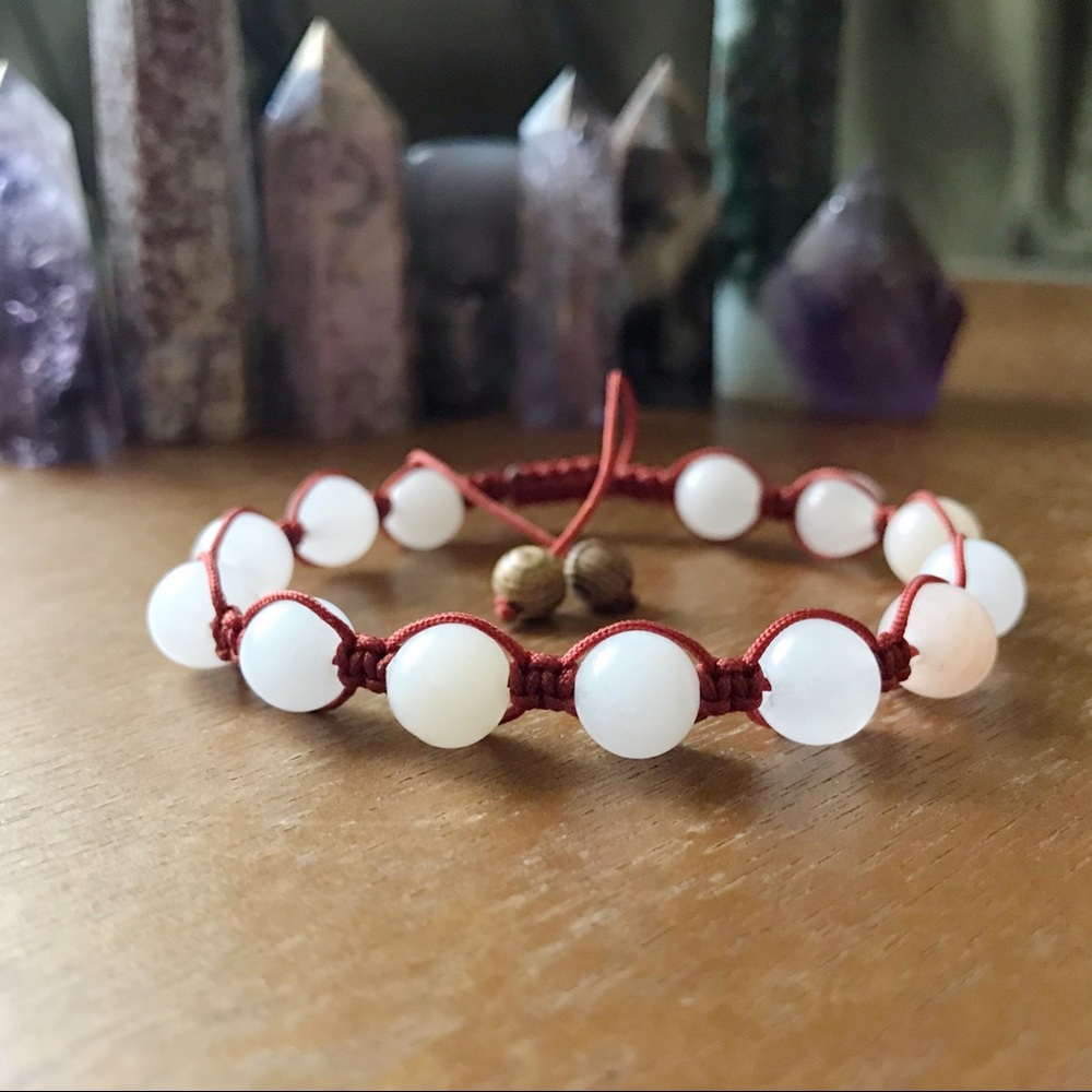 Handmade} Aventurine & Wengewood Accent Bracelet